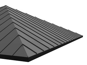 3D model Metal roof 25O01