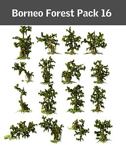 borneo forest pack 16 3d max