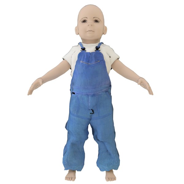 3D blender boy year old model