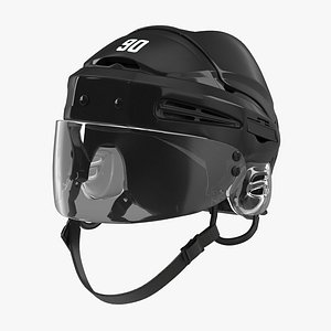 hockey helmet generic 3d model