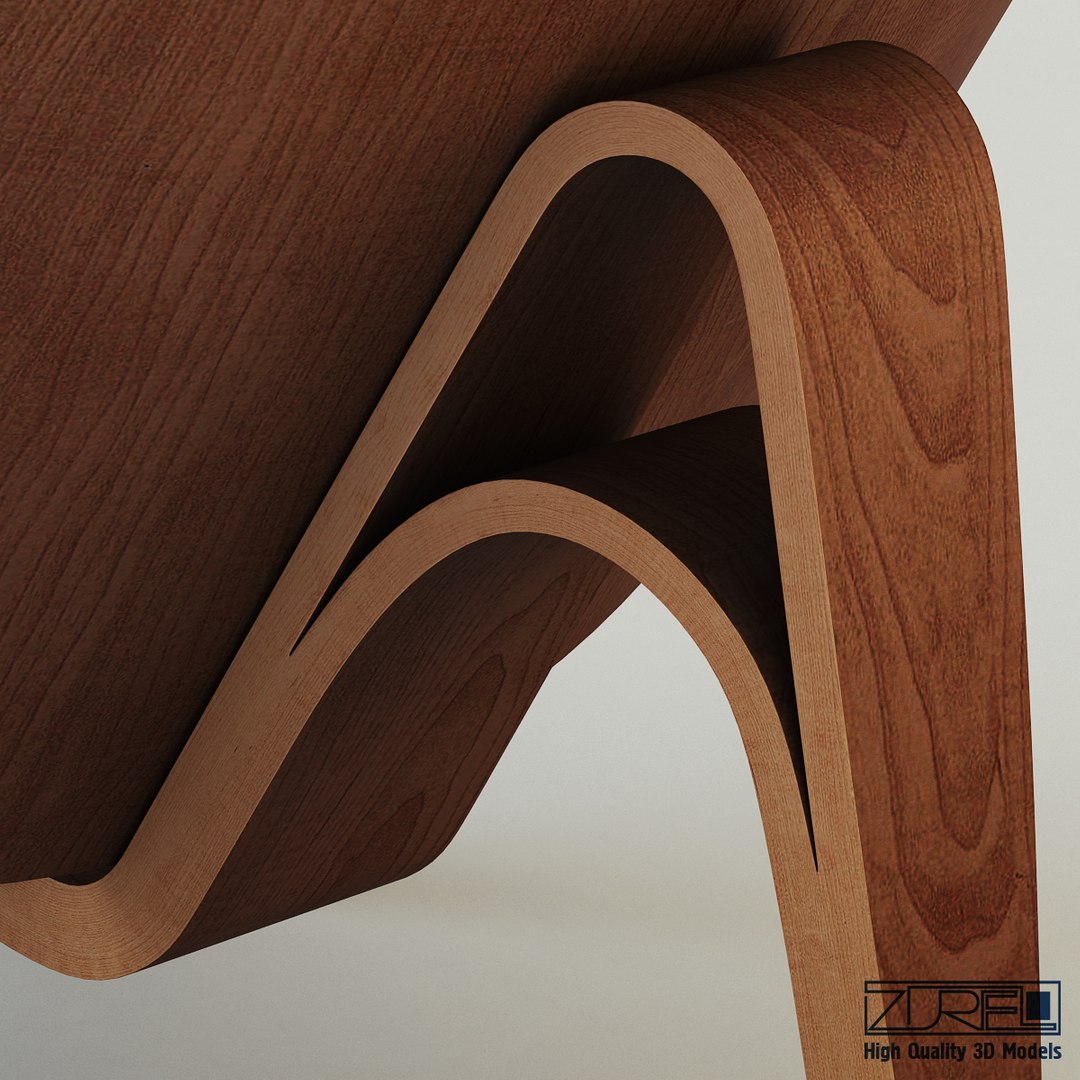 3d model shell chair