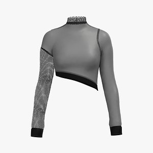 3D model Female long sleeve