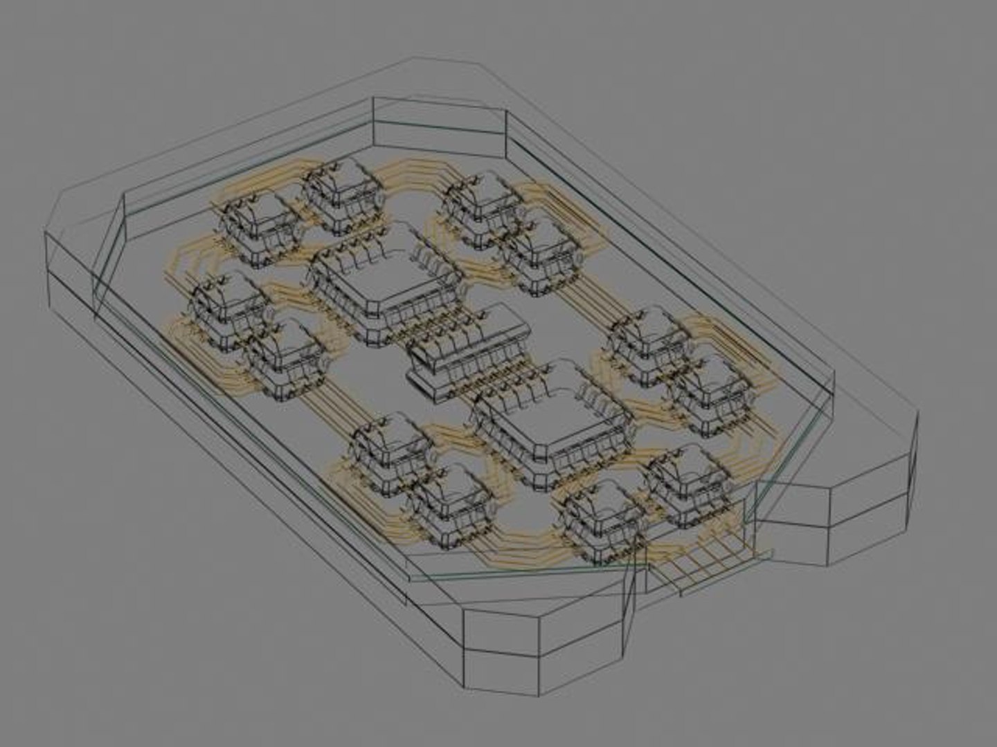 Ic Micro Processing Unit 3ds