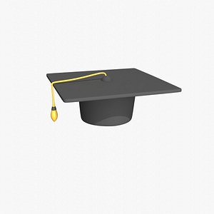 Cartoon graduation cap