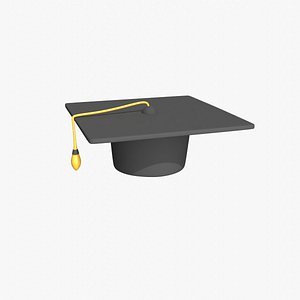 Cartoon graduation cap