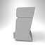 Soft Line Basket armchair grey