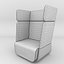 Soft Line Basket armchair grey