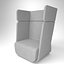 Soft Line Basket armchair grey