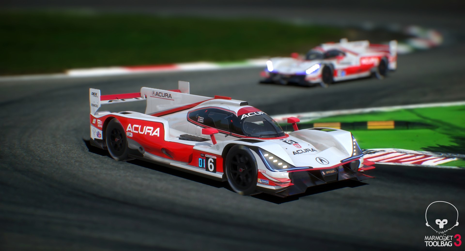 3D race car imsa lmp1 model - TurboSquid 1425537