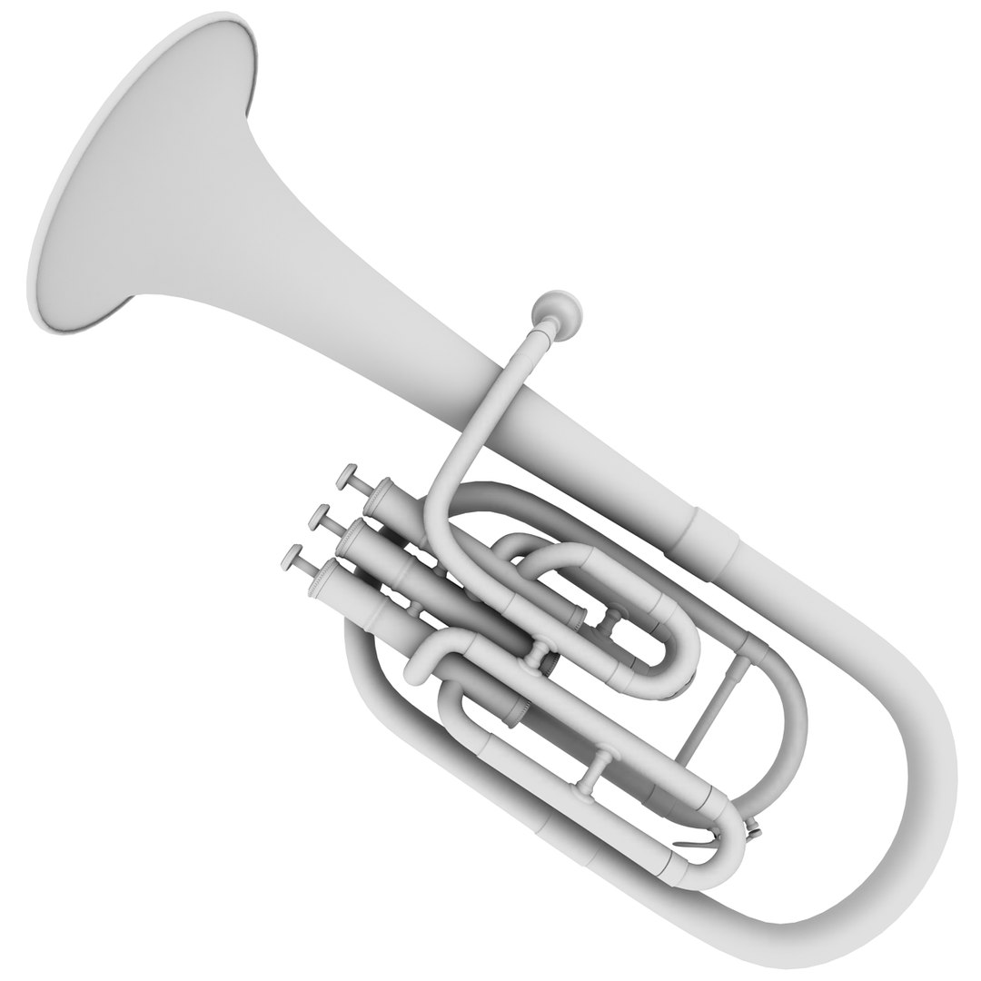 3D model alto horn TurboSquid 1297781