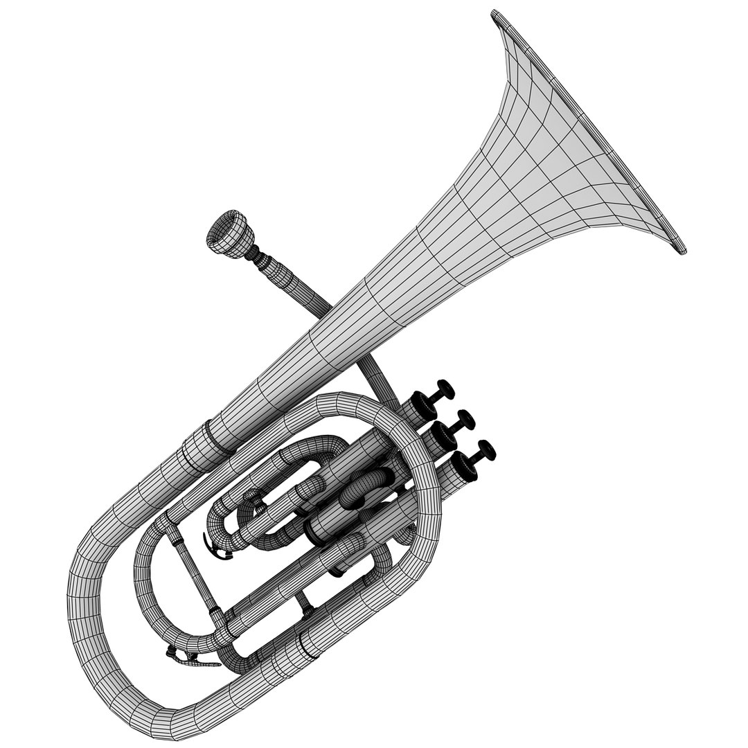 3D model alto horn TurboSquid 1297781