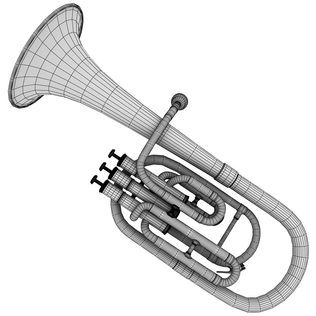 3D Model Alto Horn - TurboSquid 1297781 3D Model Alto Horn - TurboSquid 1297781