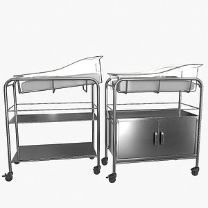 3D Hospital Bassinet