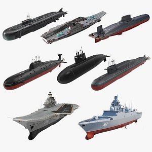 Russian Military Vessels Collection 3