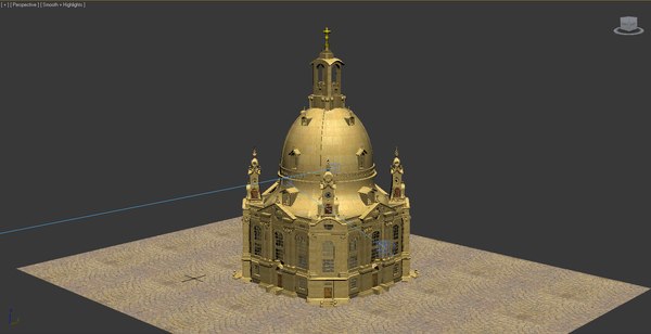 v-ray corona unity3d dresden 3d model