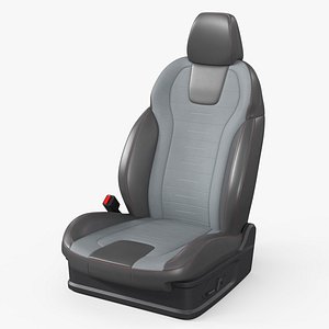Modern Vehicle Seat With Arm Support 3D model
