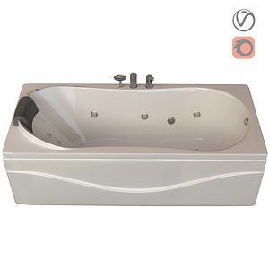 3D model bathtube 780 ariana