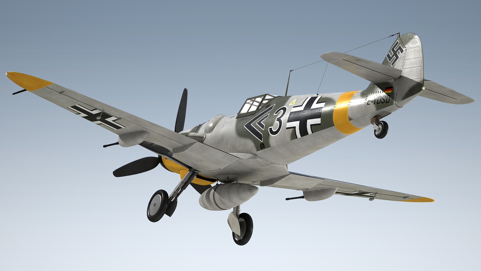 Messerschmitt Bf 109G 3D model https://p.turbosquid.com/ts-thumb/Yw/QTy70t/Lt/bf109_04/jpg/1639256418/1920x1080/fit_q87/328e0743f36f3b3759094eb05370c04b8086577a/bf109_04.jpg