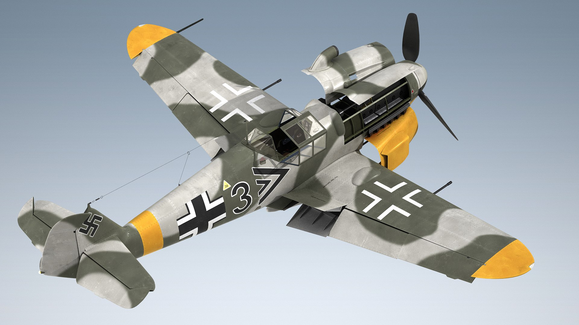 Messerschmitt Bf 109G 3D model https://p.turbosquid.com/ts-thumb/Yw/QTy70t/Yi/bf109_08/jpg/1639256444/1920x1080/fit_q87/fe81c4d423fdca9794489d6bf149946006ecf0af/bf109_08.jpg