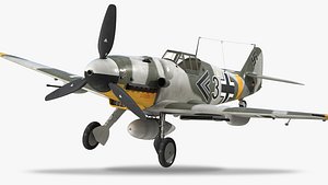 Messerschmitt Bf 109G 3D model