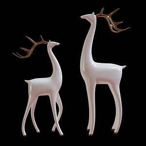 Deer sculpture