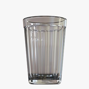 free legendary soviet table-glass 3d model