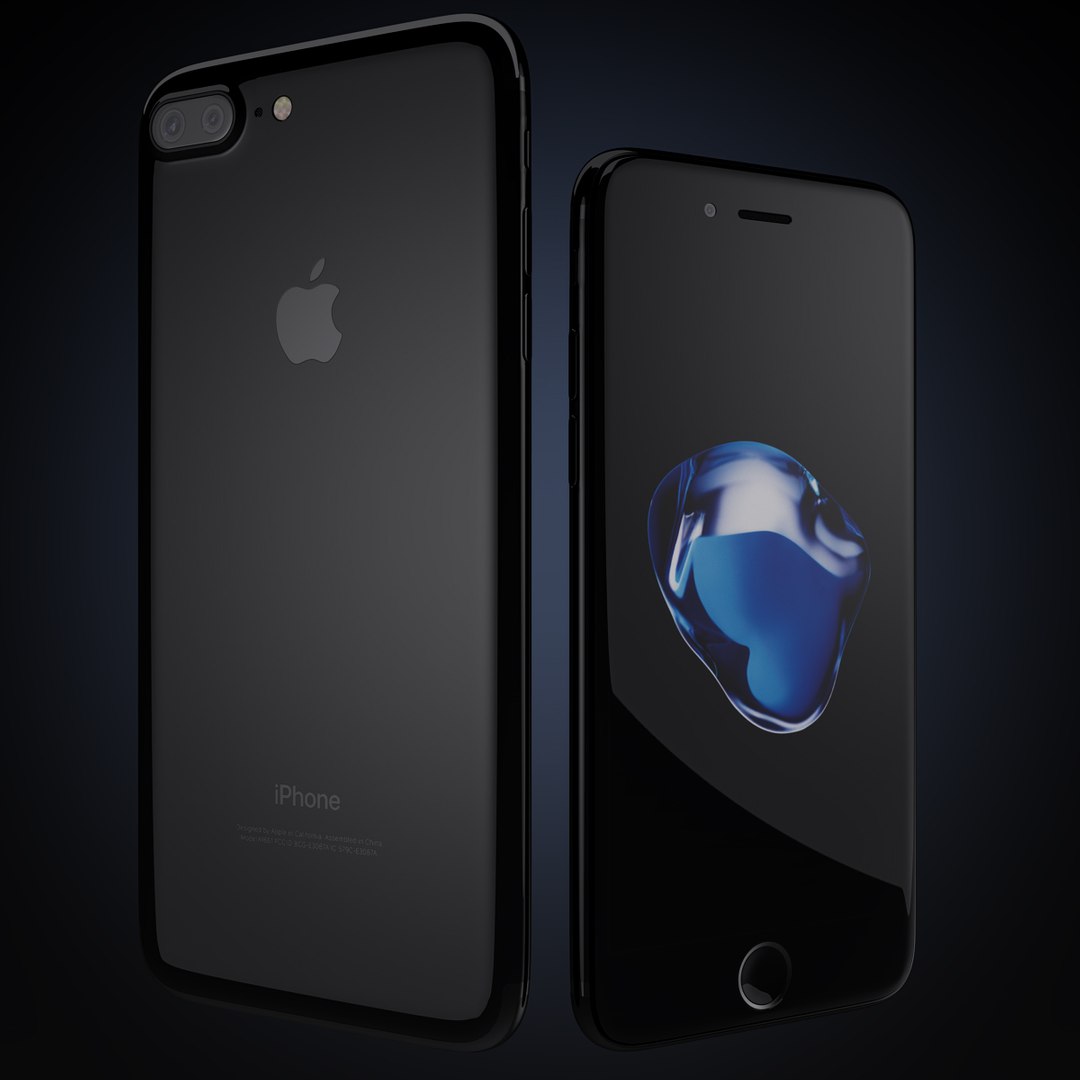 Apple Iphone 7 Jet 3d Model