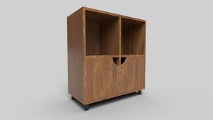 Bookcase N48 3D