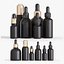 Collezione di contenitori per cosmetici