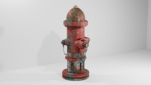 Old hydrant fire