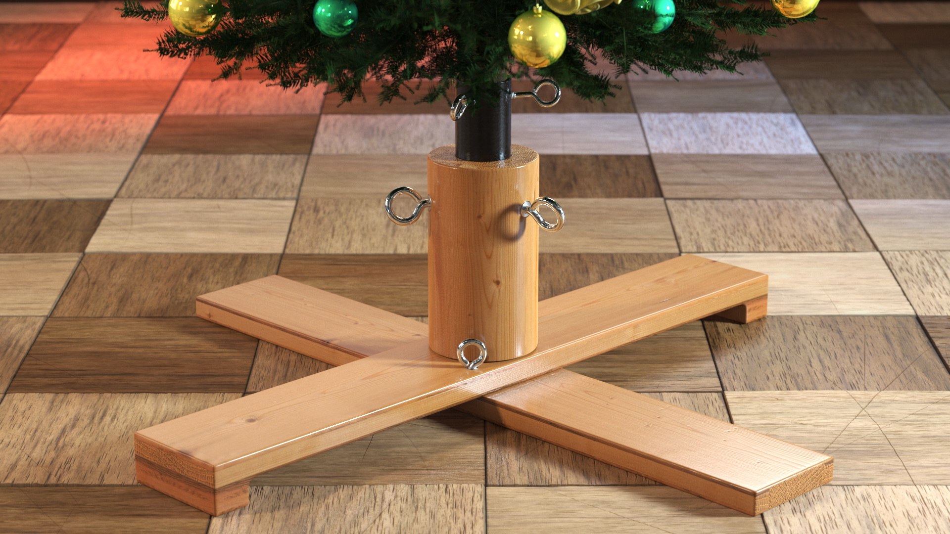 Wooden Christmas Tree Stand with Black Metal model https://p.turbosquid.com/ts-thumb/Yw/gDFdaA/45/woodenchristmastreestandwithblackmetalc4dmodel005/jpg/1662422274/1920x1080/fit_q87/648860dfc2e7a49e60d60d9c79f40187251af2ee/woodenchristmastreestandwithblackmetalc4dmodel005.jpg