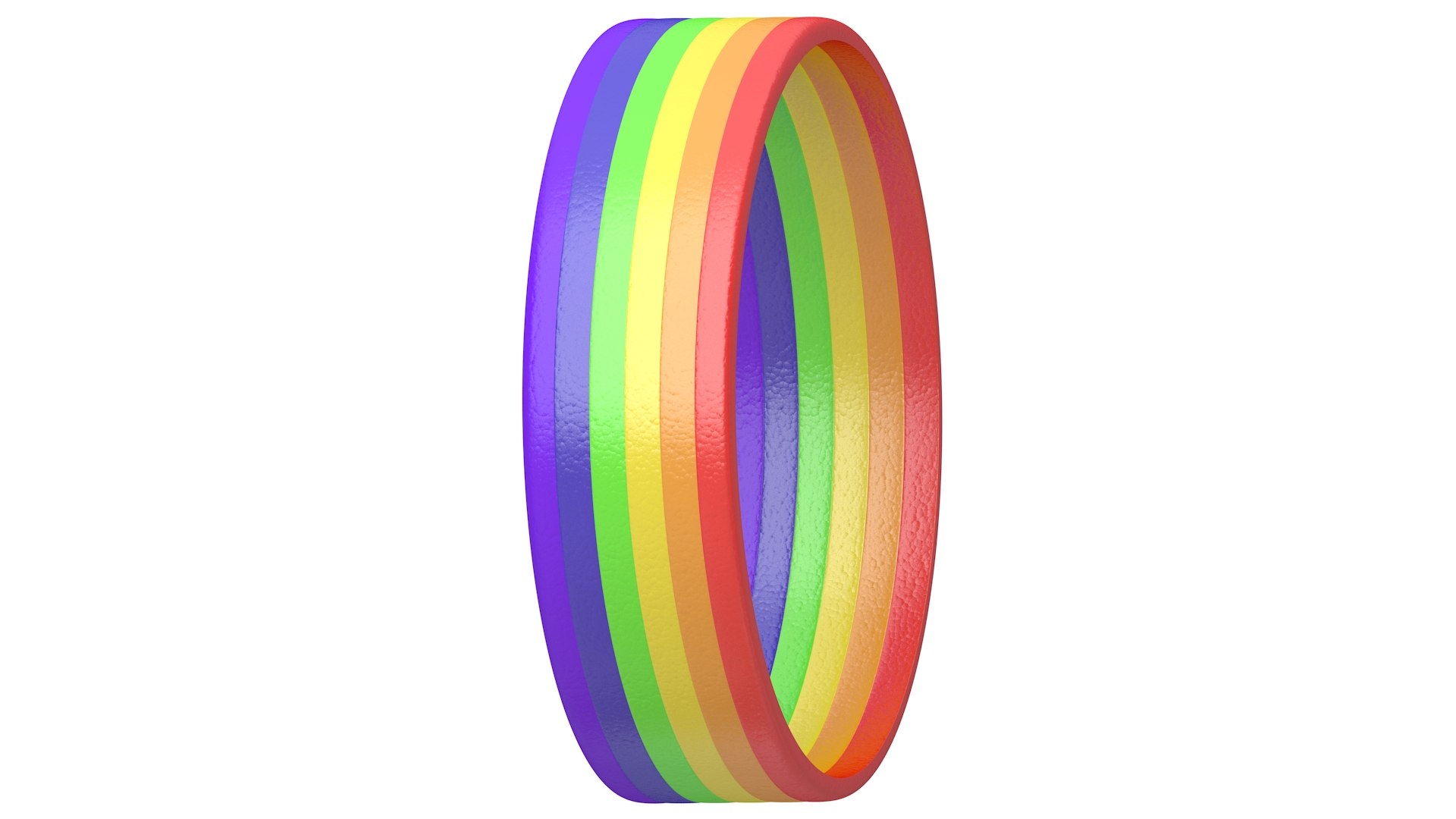 Rainbow Rubber Bracelet 3D model https://p.turbosquid.com/ts-thumb/Yw/iEHs5n/8U/6/jpg/1653734044/1920x1080/fit_q87/8b2a9878e4564ec5667d5c04417e966ecef2c089/6.jpg