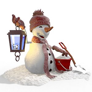 cartoon snowman 6