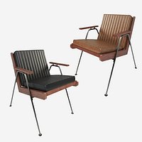 Emile Armchair Leather Zago