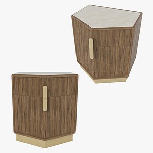 Silvio Bedside Table 3D model