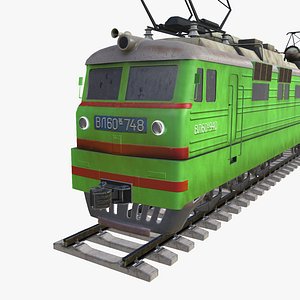 electric locomotive 3d x