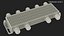 Splitter coassiale a banda larga CATV a 8 vie