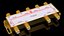 Splitter coassiale a banda larga CATV a 8 vie