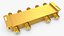 Splitter coassiale a banda larga CATV a 8 vie