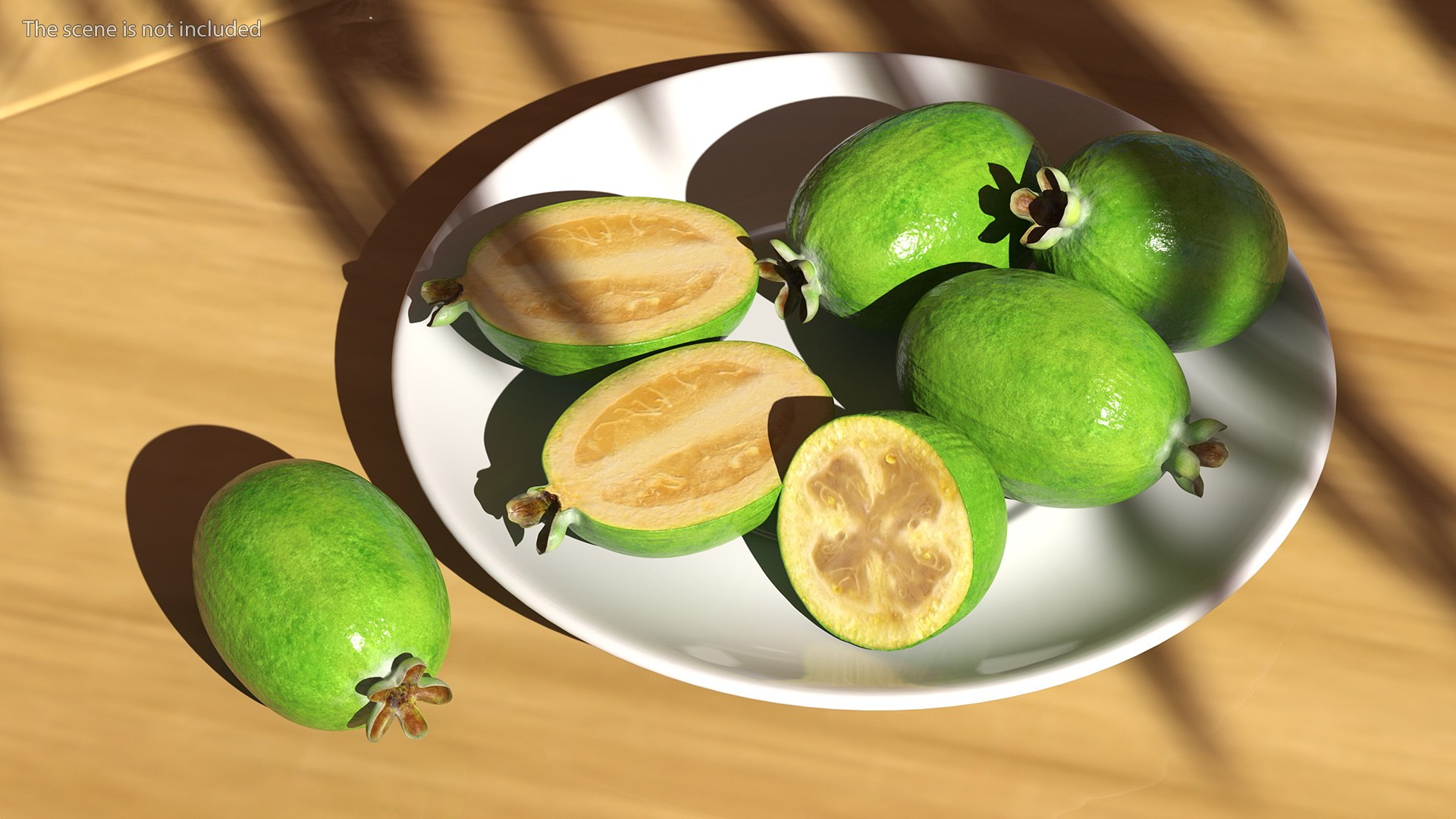 Heap Feijoa Fruit Plate 3D https://p.turbosquid.com/ts-thumb/Yw/qNGeHo/3c/heapfeijoafruitplatec4dmodel003/jpg/1641768829/1920x1080/fit_q87/479f73251359dfeb88f08d596663b1f3dea85e03/heapfeijoafruitplatec4dmodel003.jpg