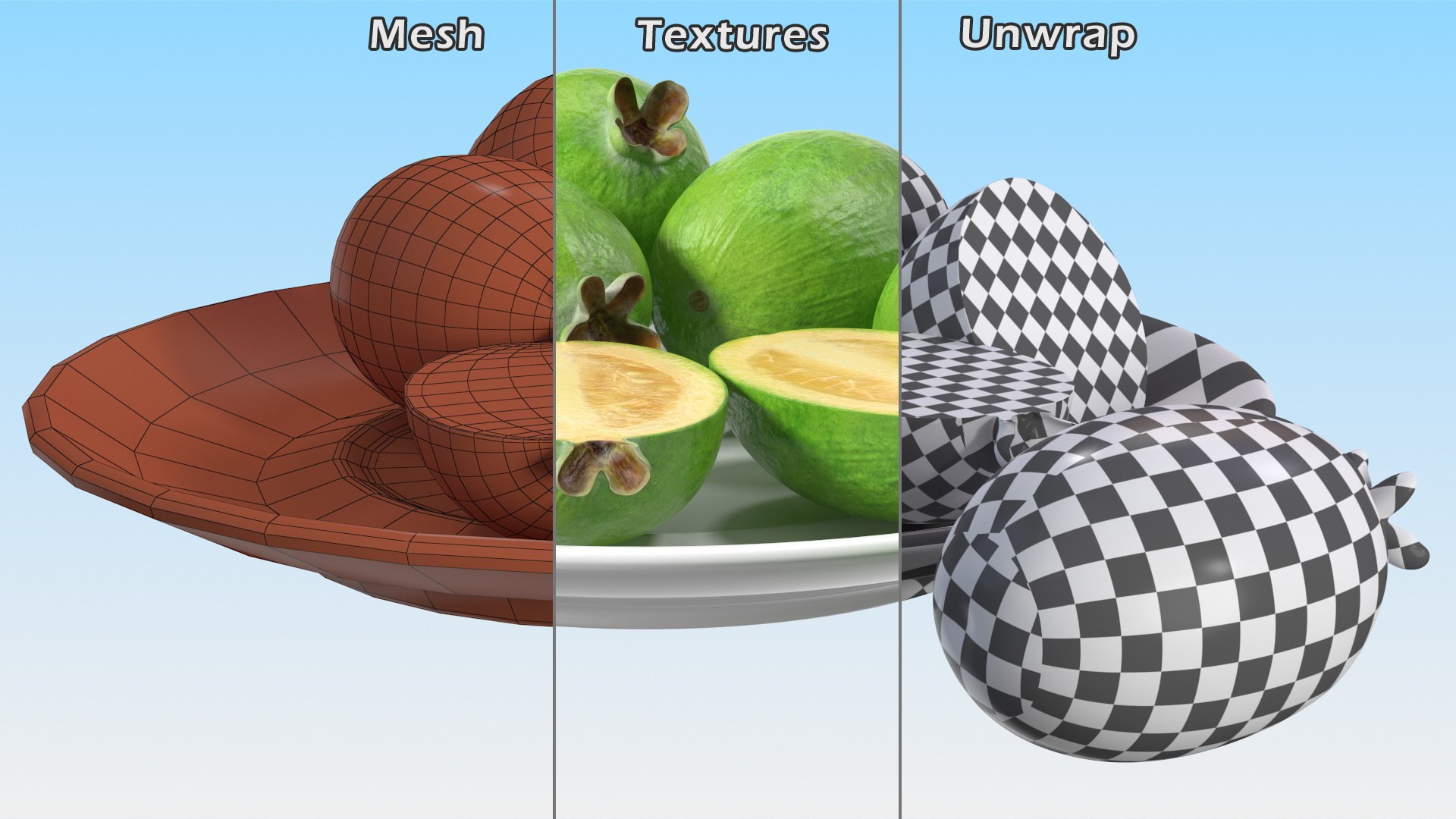 Heap Feijoa Fruit Plate 3D https://p.turbosquid.com/ts-thumb/Yw/qNGeHo/T8/heapfeijoafruitplatec4dmodel019/jpg/1641768873/1920x1080/fit_q87/c29c94bc3f96fb77e9e6976bdb729502714e03ed/heapfeijoafruitplatec4dmodel019.jpg