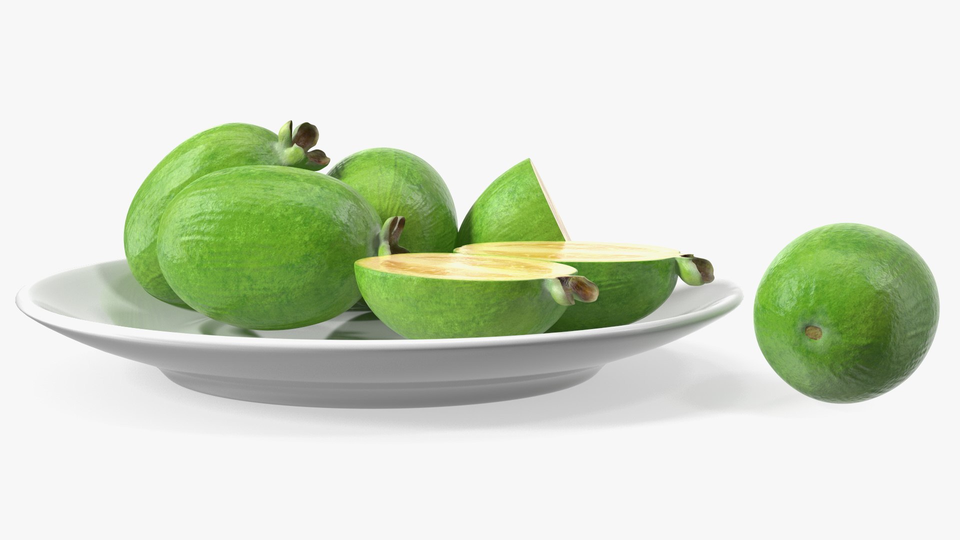 Heap Feijoa Fruit Plate 3D https://p.turbosquid.com/ts-thumb/Yw/qNGeHo/gH/heapfeijoafruitplatec4dmodel009/jpg/1641768845/1920x1080/fit_q87/217fdc13172a1f5428ff6010176ae2ad72cecfc9/heapfeijoafruitplatec4dmodel009.jpg