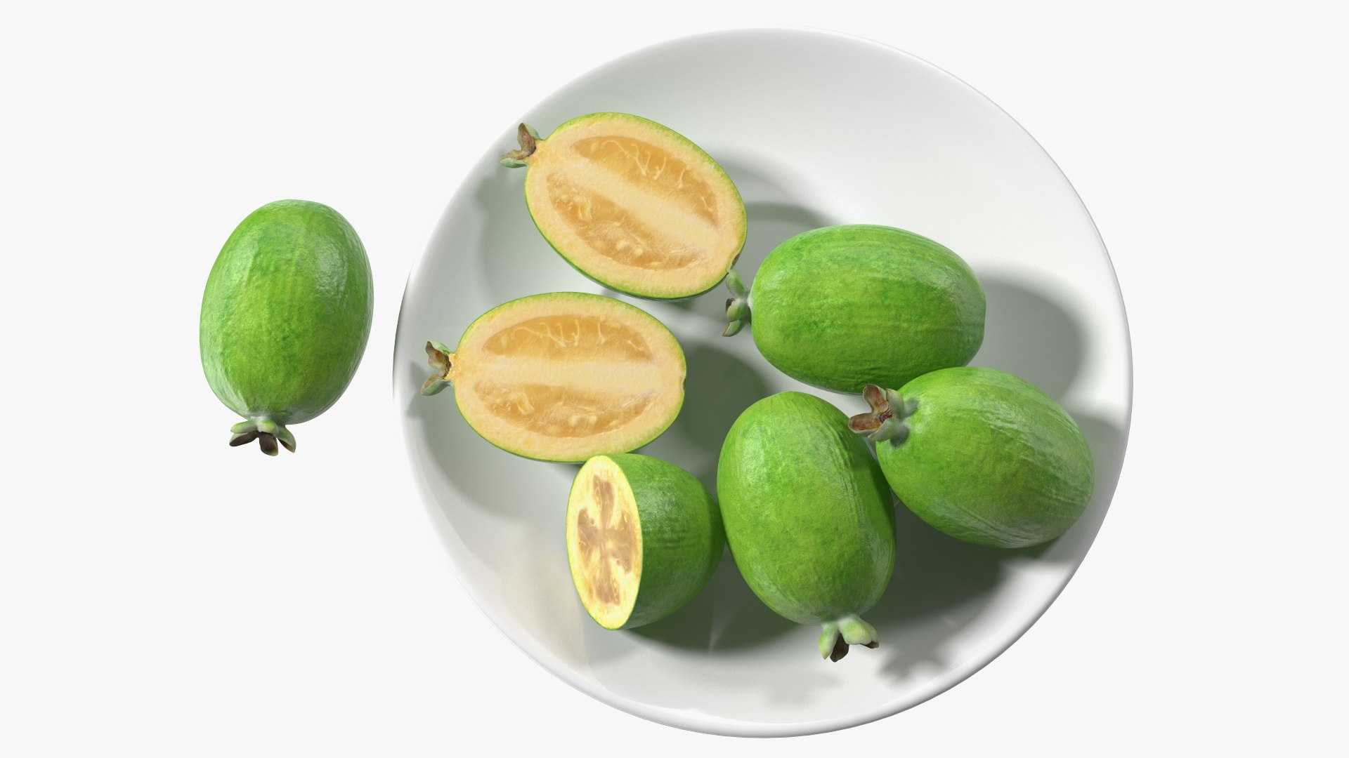 Heap Feijoa Fruit Plate 3D https://p.turbosquid.com/ts-thumb/Yw/qNGeHo/rh/heapfeijoafruitplatec4dmodel011/jpg/1641768850/1920x1080/fit_q87/5a5cc040bfc963b7a772cf865ac76abc1443999e/heapfeijoafruitplatec4dmodel011.jpg