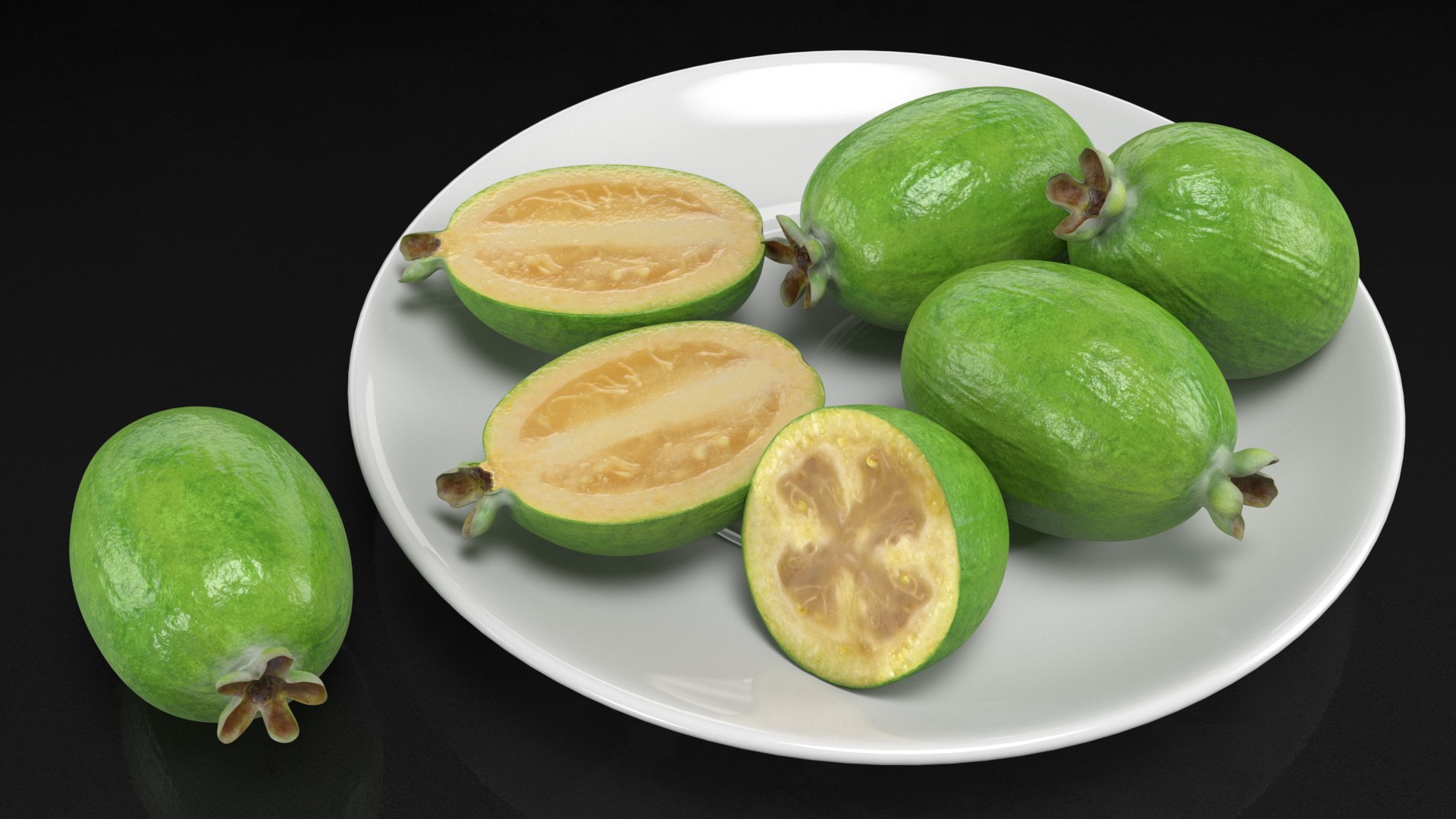 Heap Feijoa Fruit Plate 3D https://p.turbosquid.com/ts-thumb/Yw/qNGeHo/wD/heapfeijoafruitplatec4dmodel007/jpg/1641768839/1920x1080/fit_q87/271628f1e9f368346c7cc9bc1a70487754c5c953/heapfeijoafruitplatec4dmodel007.jpg