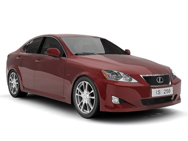 3ds max lexus is250 250