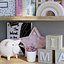 Conjunto decorativo para habitación infantil