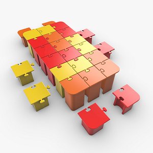 Puzzle Kindergarten Furniture