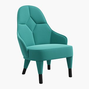 Emma armchair 3D model