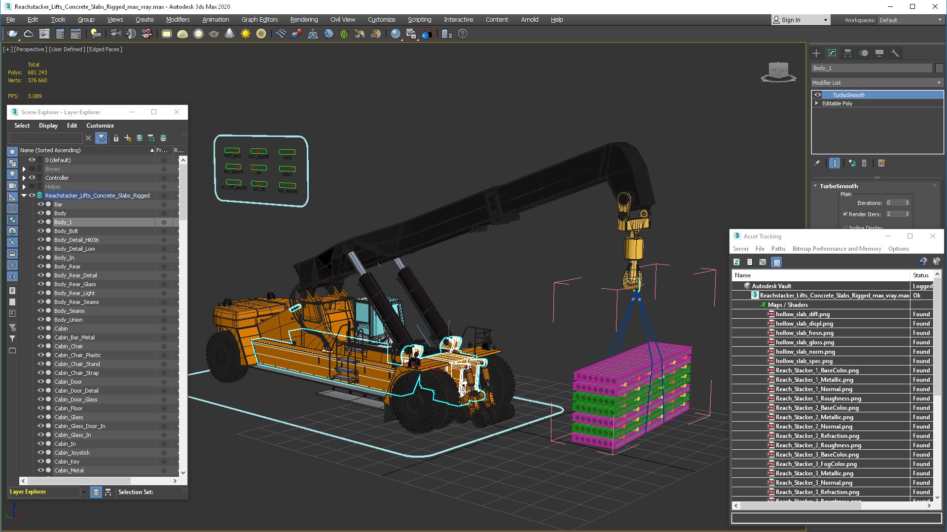 Reachstacker Lifts Concrete Slabs Rigged 3D model https://p.turbosquid.com/ts-thumb/Yx/17a5OK/pD/reachstackerliftsconcreteslabsrigged3dmodel024/jpg/1729532949/1920x1080/fit_q87/67581a2d7871bf99c6a11569f383c56d23dc87b4/reachstackerliftsconcreteslabsrigged3dmodel024.jpg