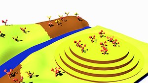terrain 03 - river 3D